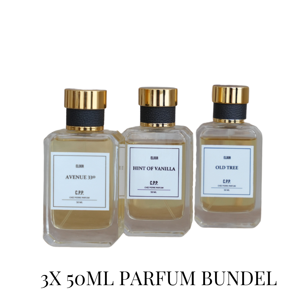 3x 50ml Ultieme parfum bundel